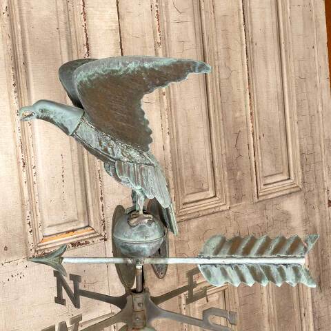 #46407 Antique Copper American Eagle Weathervane image 4