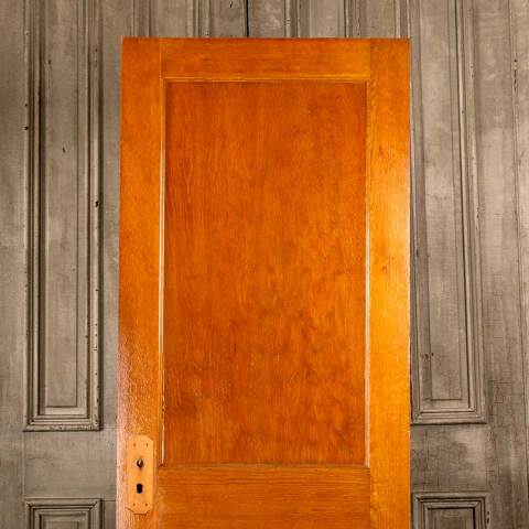 #46415 30x79 Antique 2 Panel Wood Interior Door image 5