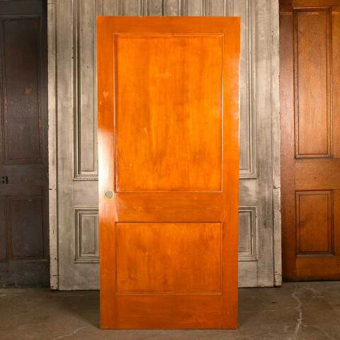 #46417 36x80 Salvaged 2 Panel Wood Interior Door image 4