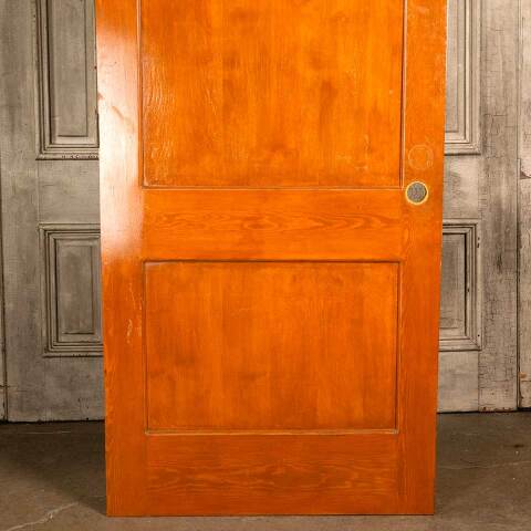 #46418 36x80 Salvaged 2 Panel Wood Interior Door image 3