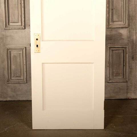 #46421 28x78 Antique 2 Panel Wood Interior Door image 6