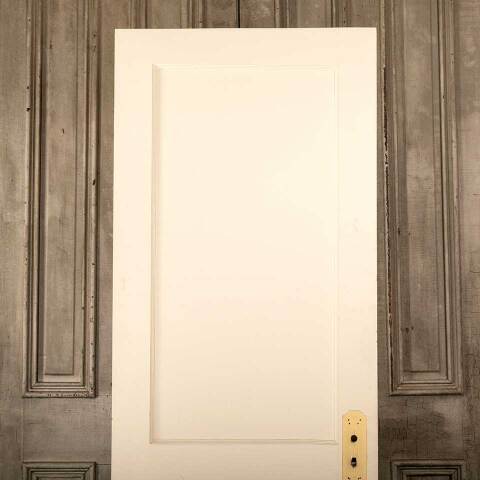 #46421 28x78 Antique 2 Panel Wood Interior Door image 2