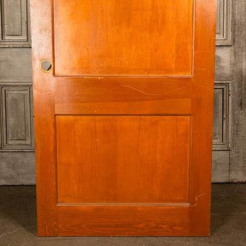 #46425 36x77 Salvaged 2 Panel Wood Interior Door image 4