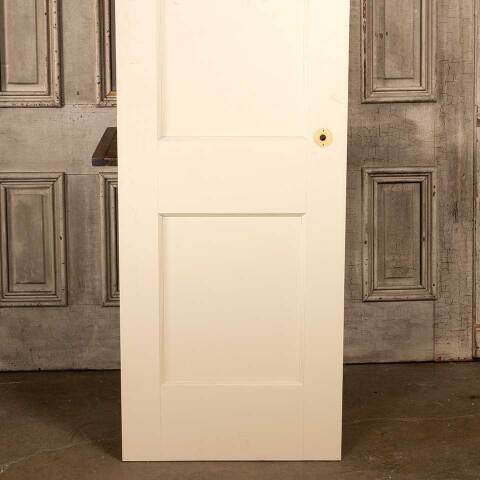 #46428 24x78 Antique 2 Panel Wood Interior Door image 6