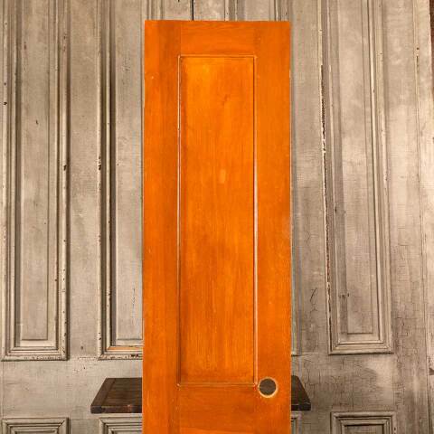 #46429 18x80 Salvaged 2 Panel Wood Interior Door image 2