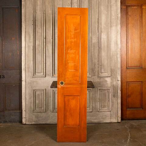 #46429 18x80 Salvaged 2 Panel Wood Interior Door image 4