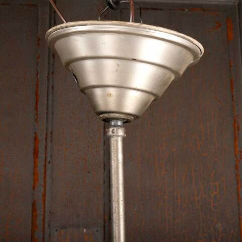 #46434 Salvaged Antique Art Deco Pendant Light image 5