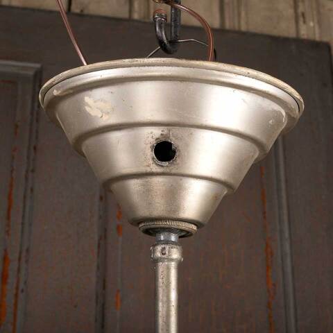 #46434 Salvaged Antique Art Deco Pendant Light image 8