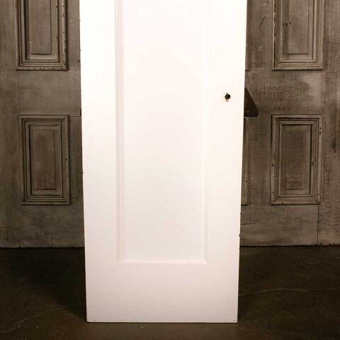 #46472 24x79 Antique 1 Panel Wood Interior Door image 3