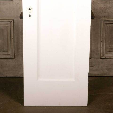 #46472 24x79 Antique 1 Panel Wood Interior Door image 7