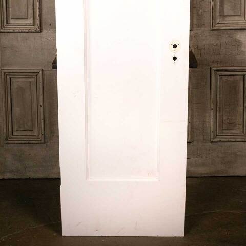 #46473 24x80 Antique 1 Panel Wood Interior Door image 3