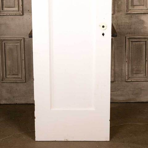 #46480 23x79 Antique 1 Panel Wood Interior Door image 3