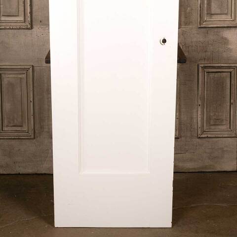 #46481 24x80 Antique 1 Panel Wood Interior Door image 3