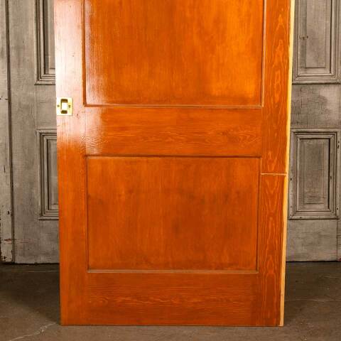 #46522 36x80 Salvaged 2 Panel Pine Pocket Door image 8