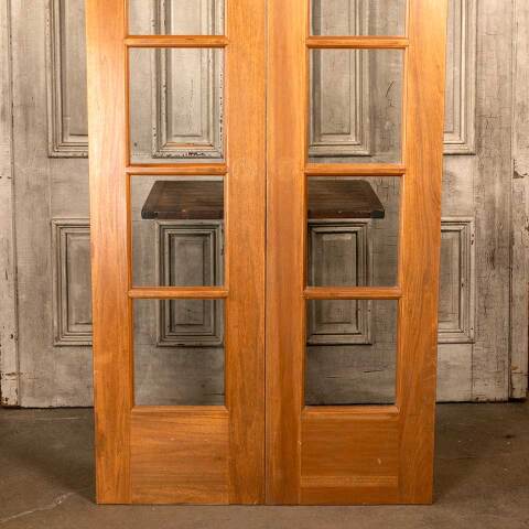 #46526 38x96 Salvaged 6 Lite Interior French Doors image 3
