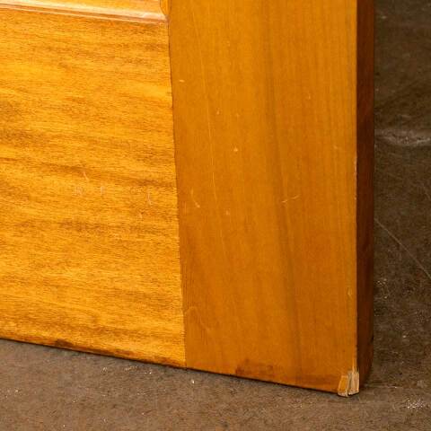 #46531 28x96 Salvaged Interior 4 Panel Wood Door image 4