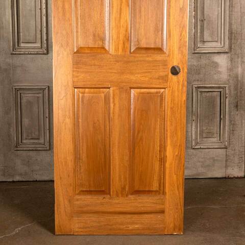 #46532 Salvaged Interior 4 Panel Wood Door image 3