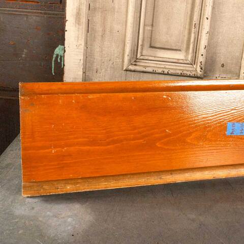 #46535 Salvaged Unpainted Pine Baseboard Trim image 2