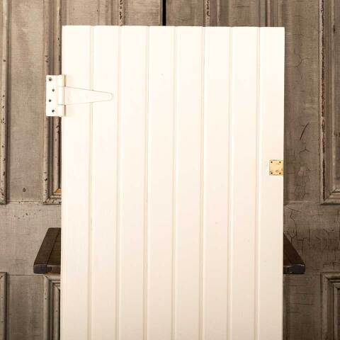 #46541 22x57 Antique V-Groove Board Door image 2