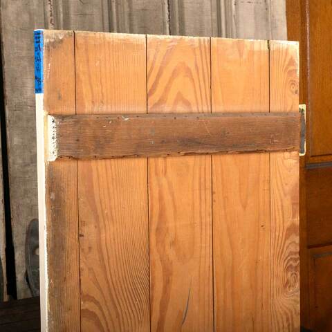 #46541 22x57 Antique V-Groove Board Door image 6
