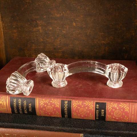 #46546 Antique Pressed Glass Drawer Pull Handles image 6