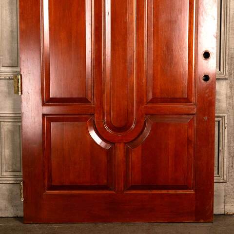 #46563 47x94 Salvaged Large Cherry Entry Door image 3