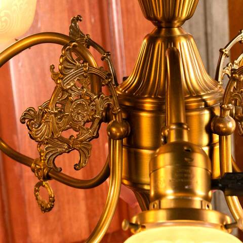 #46658 Reproduction Victorian 8 Light Chandelier image 4