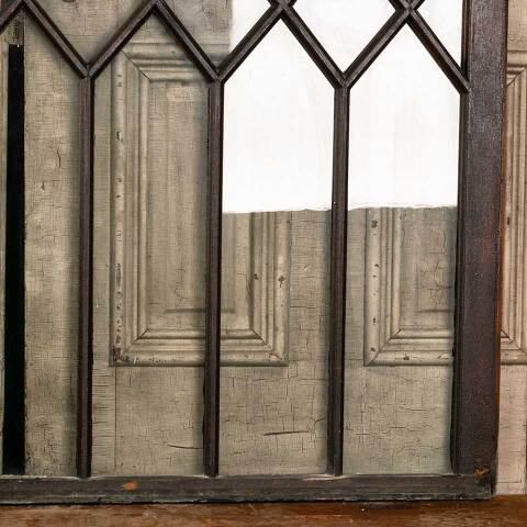 #46667 52x33 Antique Divided Lite Wood Window image 3