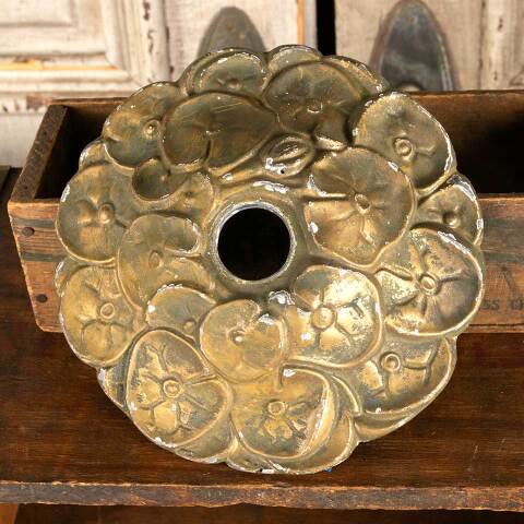 #46681 Vintage Lily Pad Chandelier Ceiling Canopy image 3