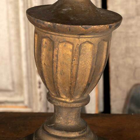 #46690 Antique Heavy Cast Brass Finial image 6