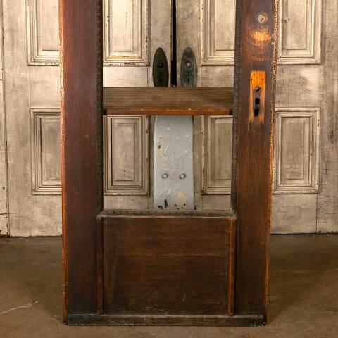 #46798 32x80 Antique Oak Full View Entry Door image 3