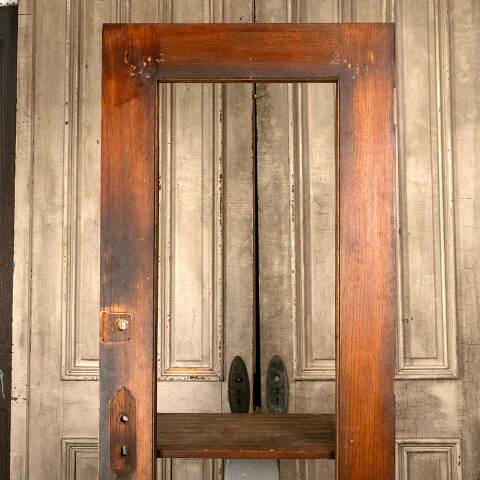 #46798 32x80 Antique Oak Full View Entry Door image 6