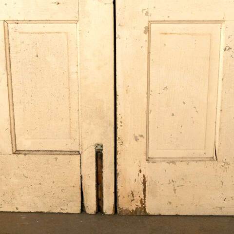 #46836 64x79 Antique 2 Lite Wood Entry Doors image 8