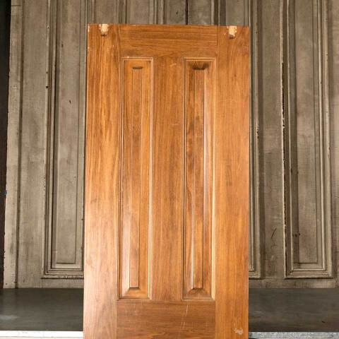 #46839 24x78 Salvaged 4 Panel Wood Pocket Door image 5