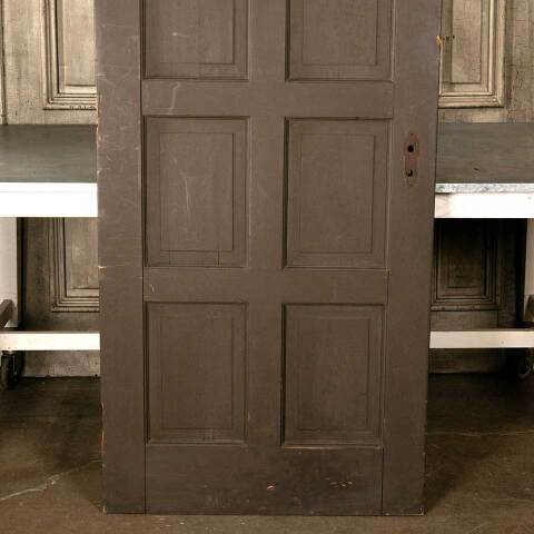 #46845 32x79 Salvaged Antique 8 Panel Interior Door image 3