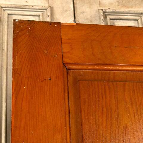 #46854 31x80 Antique 4 Panel Pine Interior Door image 7