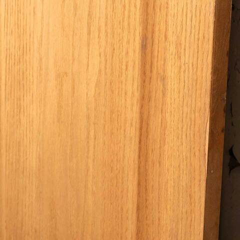 #46875 18x79 Salvaged 3 Panel Oak Interior Door image 5