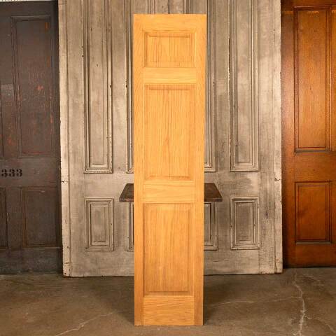 #46875 18x79 Salvaged 3 Panel Oak Interior Door image 6
