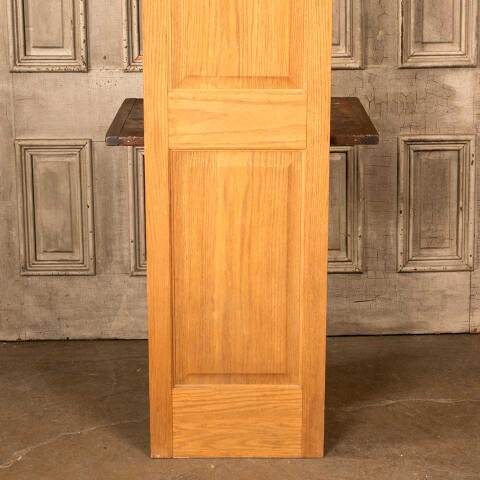 #46875 18x79 Salvaged 3 Panel Oak Interior Door image 8