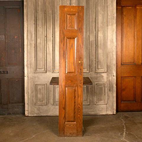 #46886 15x80 Salvaged 3 Panel Oak Interior Door image 4