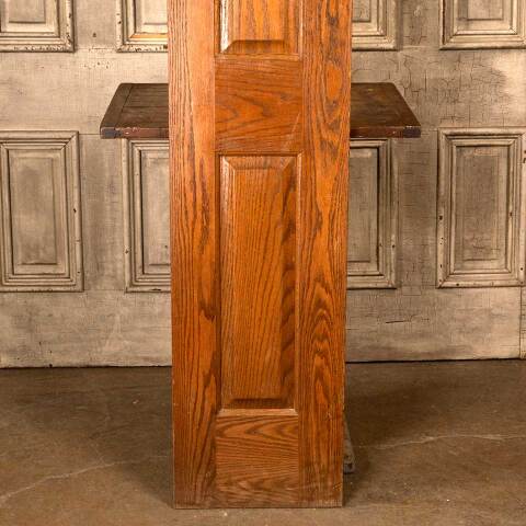 #46886 15x80 Salvaged 3 Panel Oak Interior Door image 6