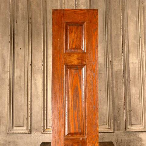 #46886 15x80 Salvaged 3 Panel Oak Interior Door image 2