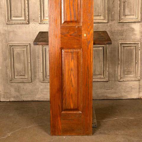 #46886 15x80 Salvaged 3 Panel Oak Interior Door image 3