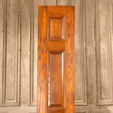 #46888 15x80 Salvaged 3 Panel Oak Interior Door image 2