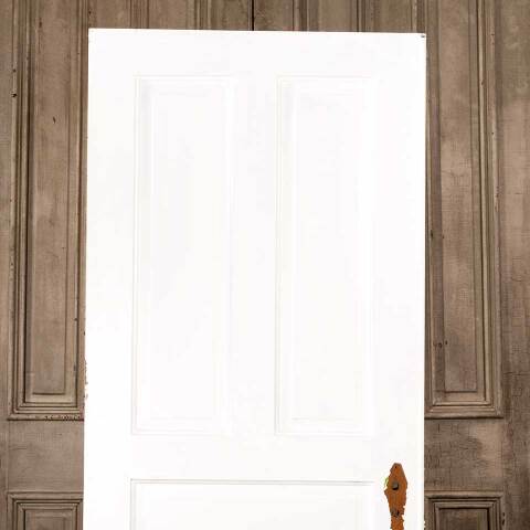 #47012 30x75 Antique 5 Panel Wood Interior Door image 2