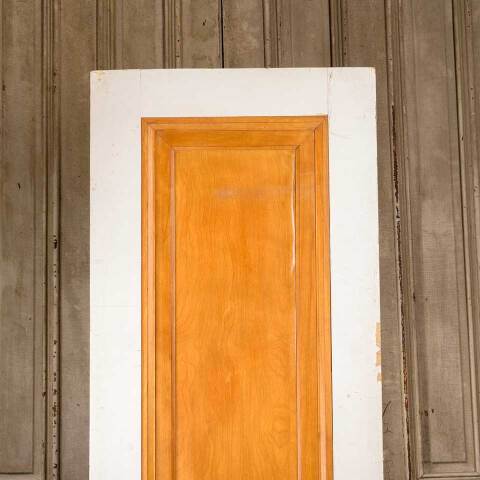 #47014 24x77 Antique 1 Panel Wood Interior Door image 2
