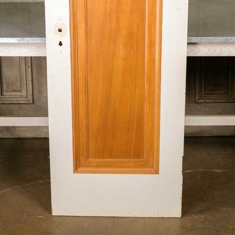 #47014 24x77 Antique 1 Panel Wood Interior Door image 7