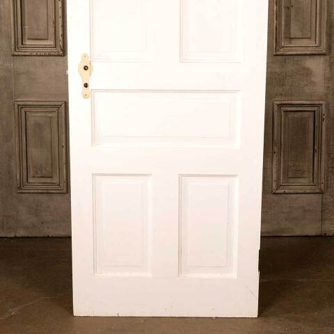 #47015 28x75 Antique 5 Panel Wood Interior Door image 6