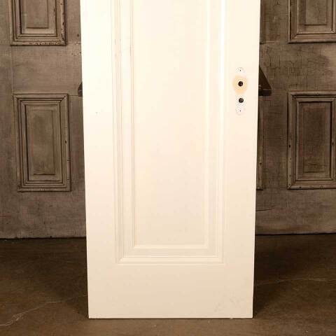 #47021 24x77 Antique 1 Panel Wood Interior Door image 3