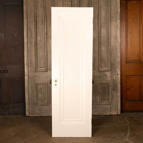 #47021 24x77 Antique 1 Panel Wood Interior Door image 5